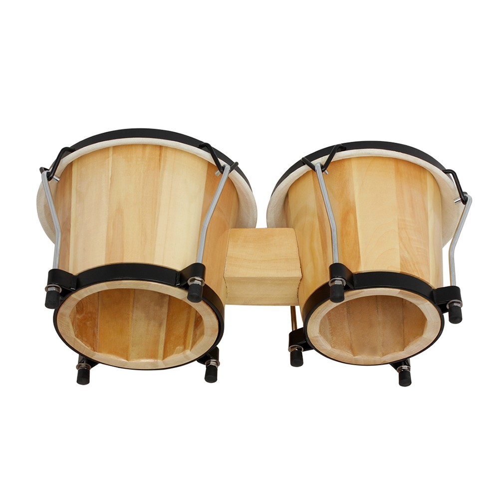 Bongo Drum Set - Holz-Bongo-Set 5,5 Zoll & 6 Zoll