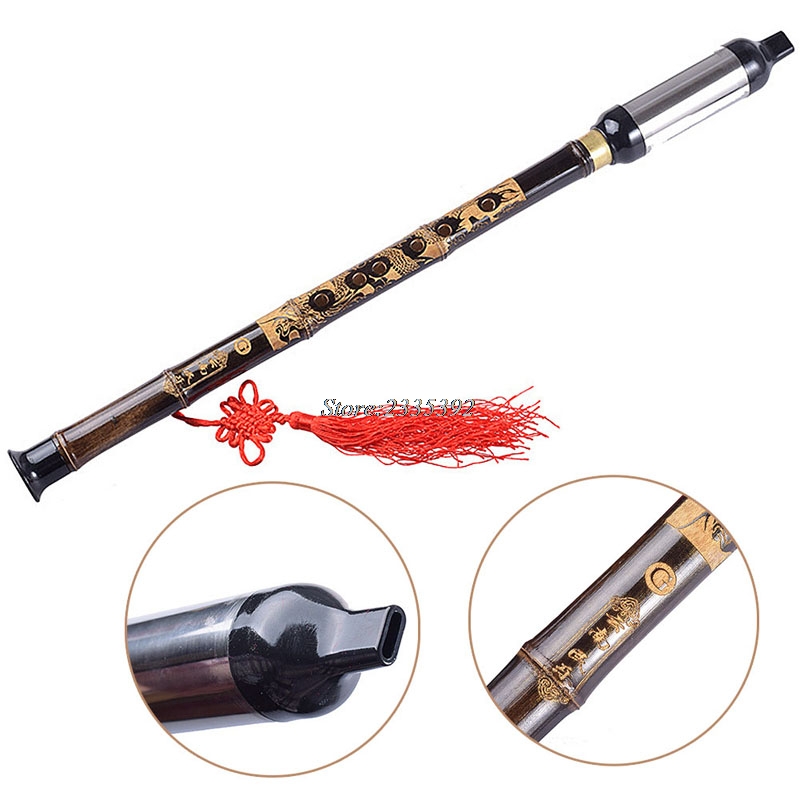 Musical Instrument Zurna - 1Pc Chinesischen Ethnischen Instrument Schwarz Bambus