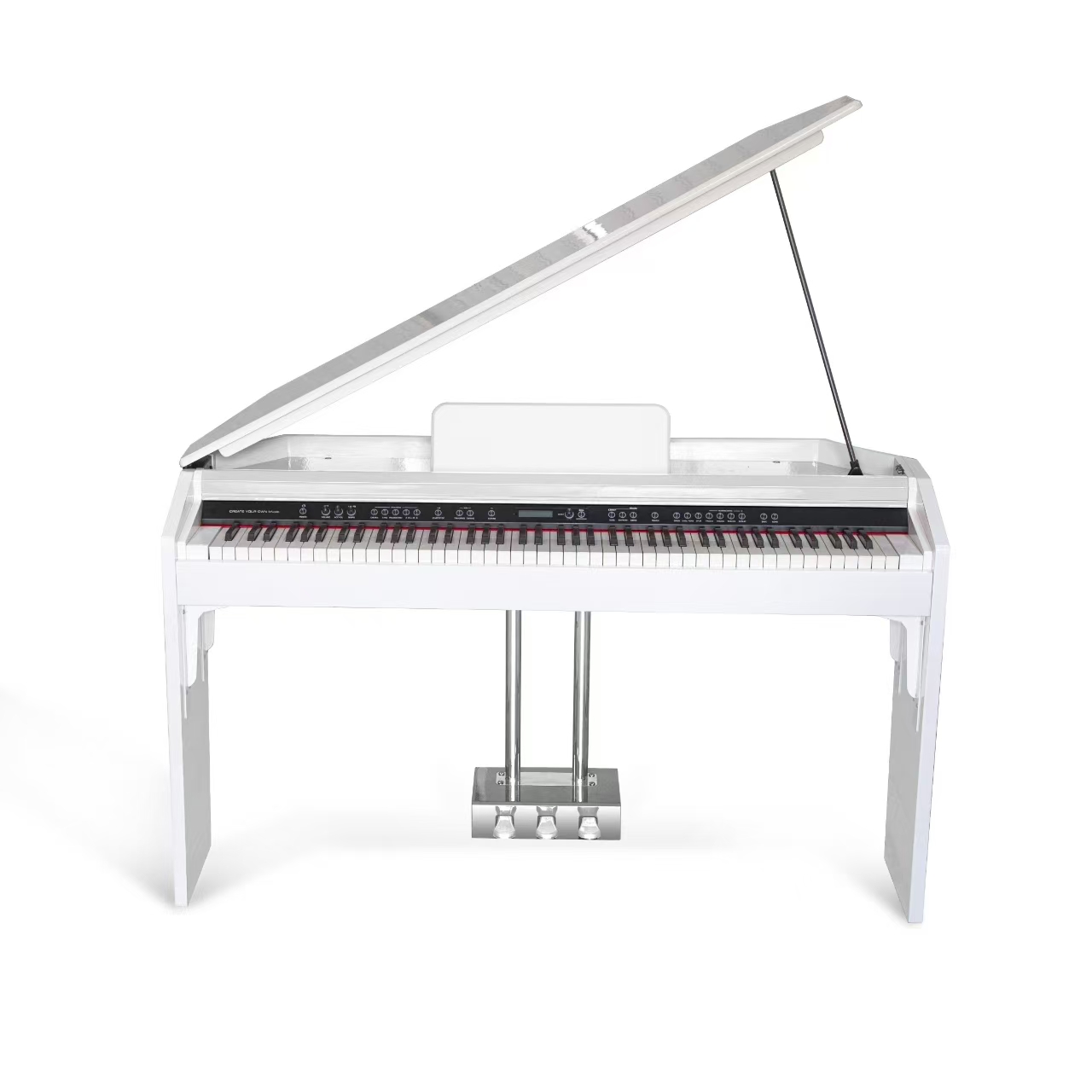 Musical Instrument Digital Interface - 88-Tasten-Digitalpiano mit Hammermechanik, MIDI-Schnittstelle, gewichtete Tasten,