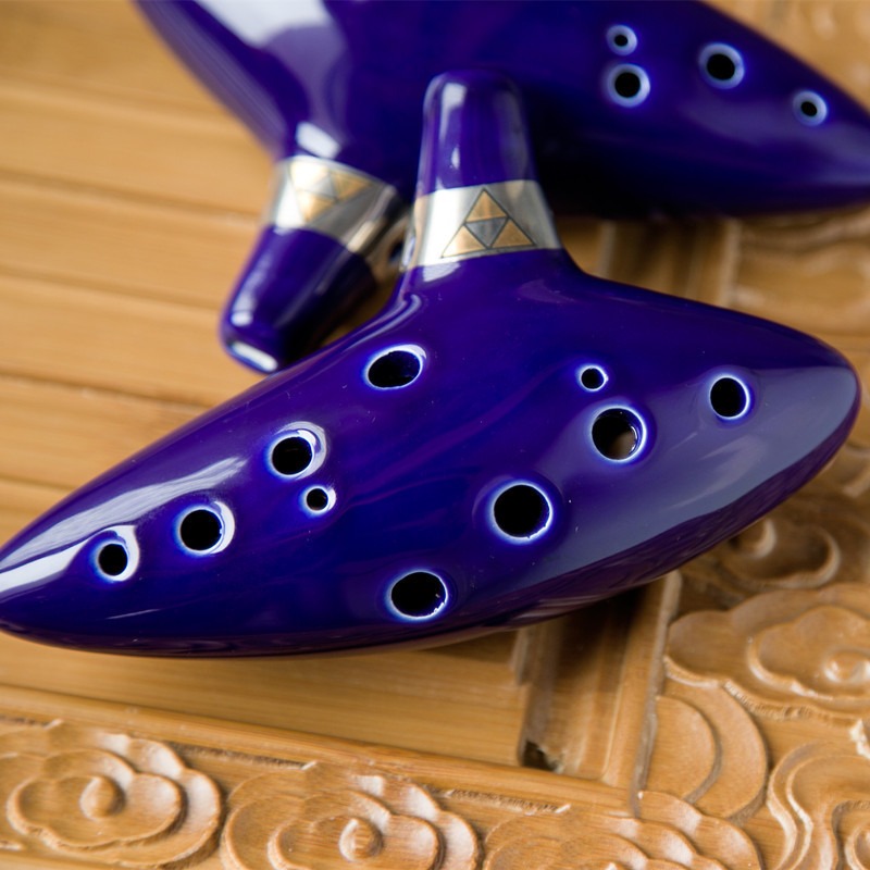 Musical Instrument Zelda - Grenzüberschreitend Beliebtes Musikinstrument 12-Loch Alt-C-Ocarina Legend