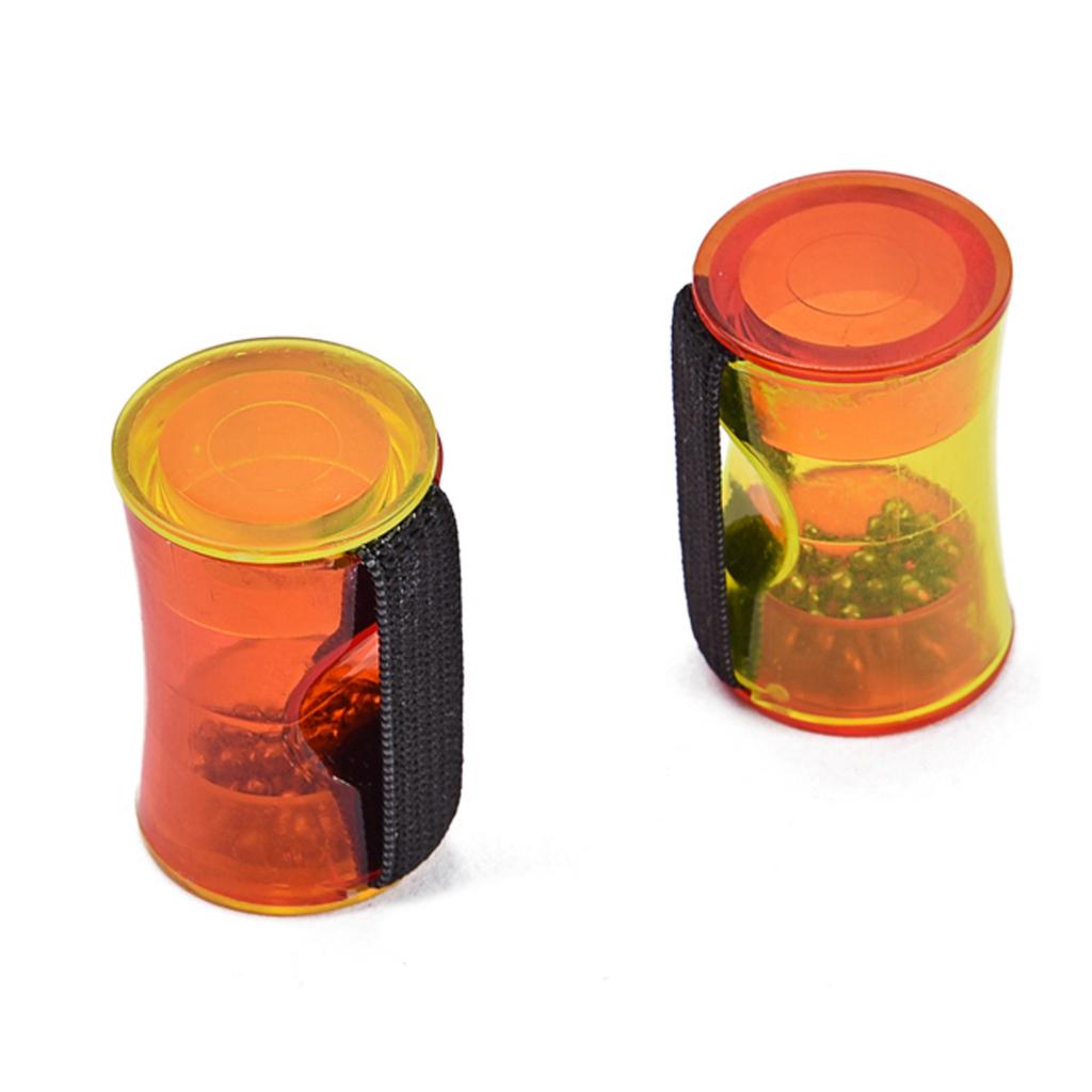 Cajon Musical Instrument - Finger Shaker Rhythmus-Sandmusikinstrument Handperkussion für Ukulele,