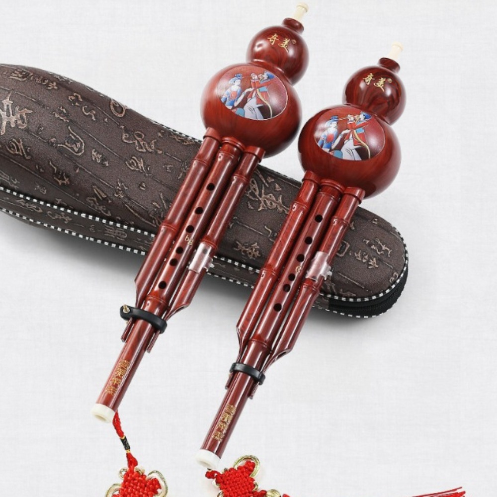 Musical Instrument Zurna - C-Tonart Hulusi Anfänger-Übungsflöte Chinesisches Blasinstrument Tragbare