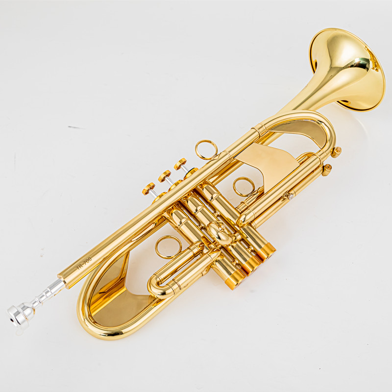 Musical Instrument Fagot - Vincent BACH 700B-Trompete B, flaches Messing,