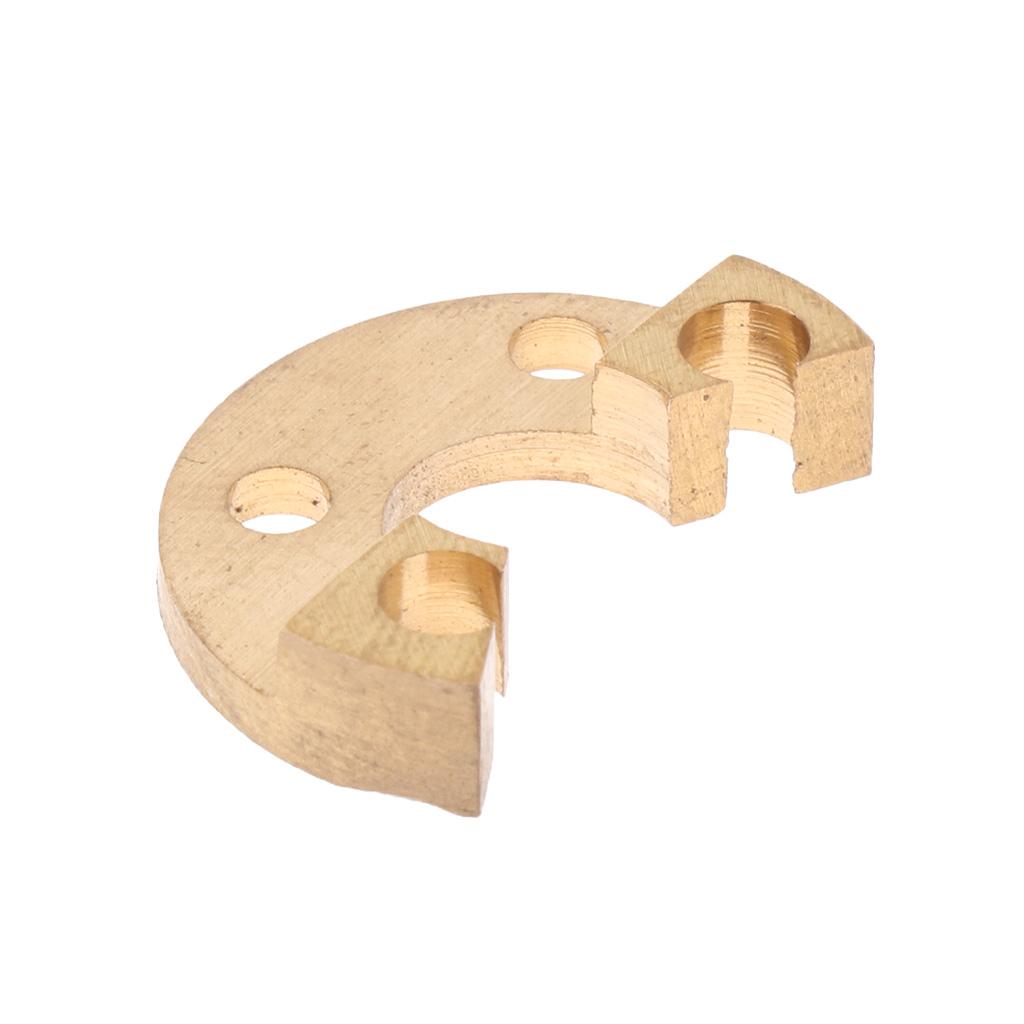 Musical Instrument Repair - Metall-French-Horn-Reparatur-Schraubenset Rotor-Stopplatten 22mm Blechblasinstrument-Zubehör für Musikübungen