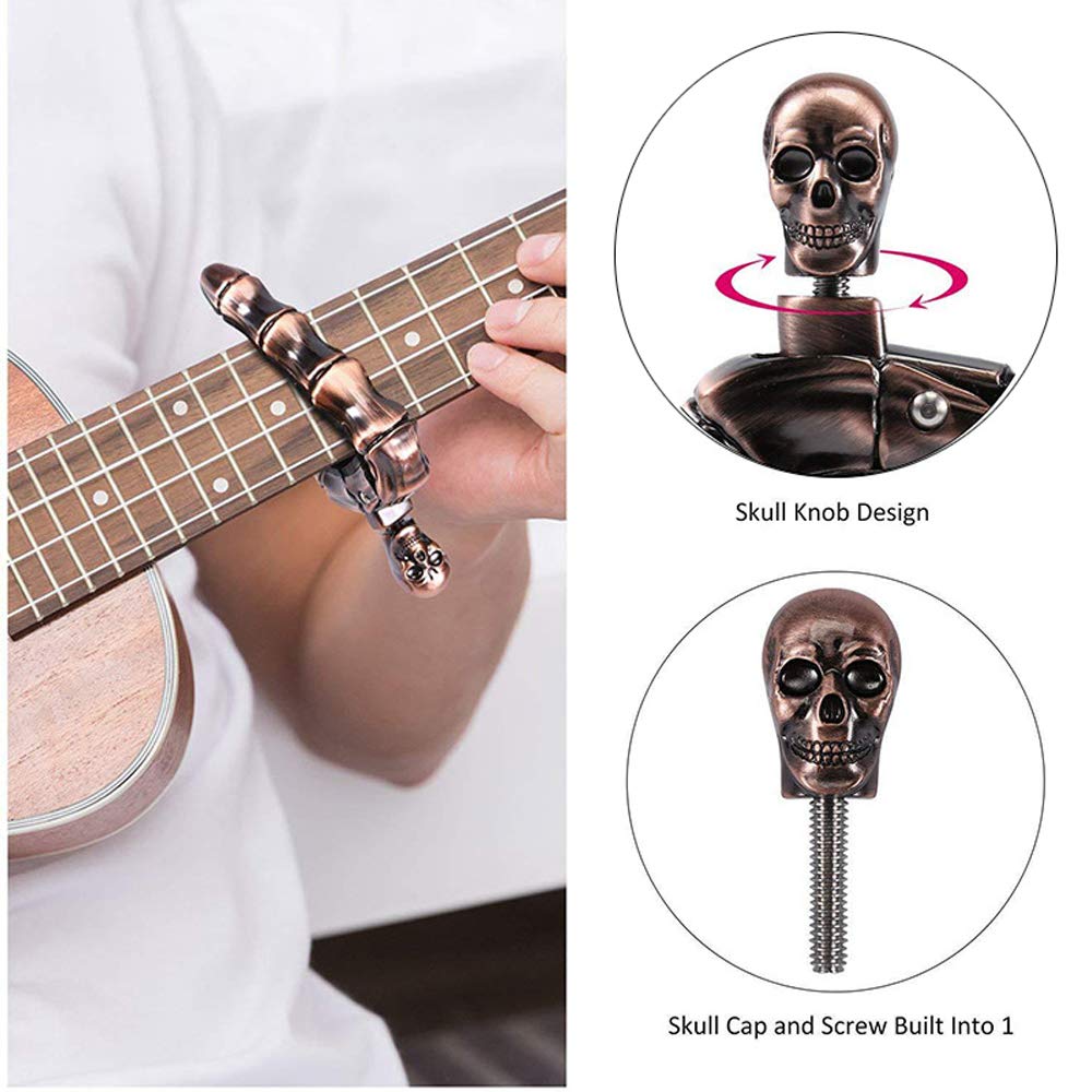 Gitarren-Capo Totenkopf-Capo f – Acoustic Guitar Dreadnought Bewertung und Preis