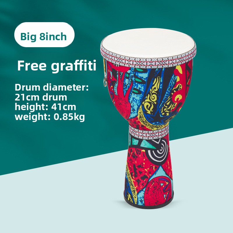 8 Zoll große afrikanische Hand – Bongo Drum Set Bewertung und Preis