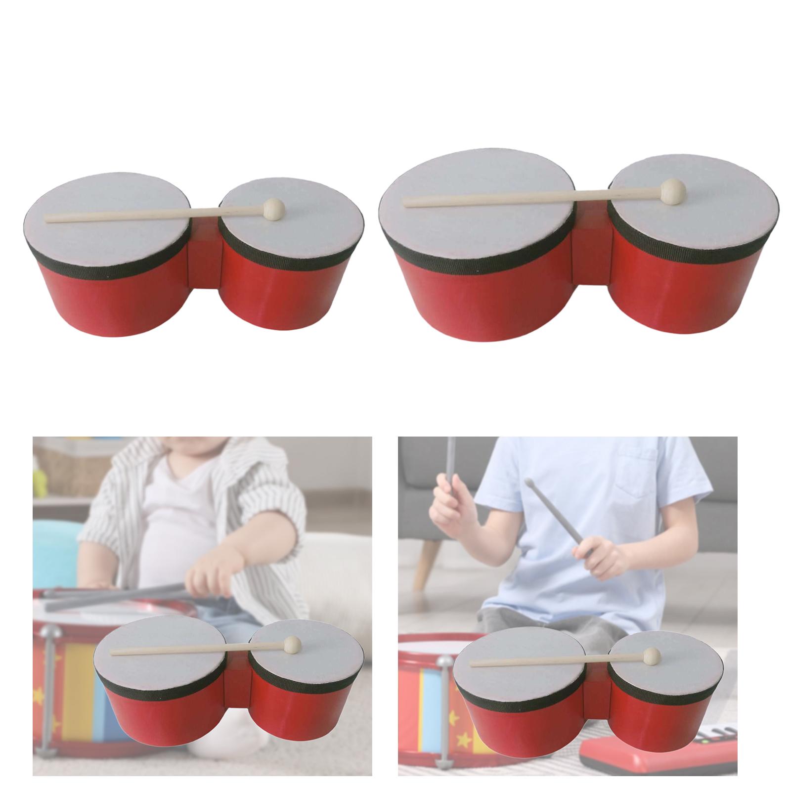Bongo-Trommel Holz-Percussion- – Bongo Drum Set Bewertung und Preis
