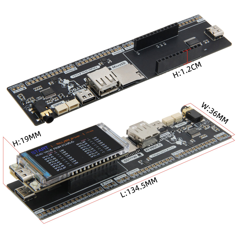 T-Display-S3 MIDI Shield Entwi – Musical Instrument Digital Interface Bewertung und Preis
