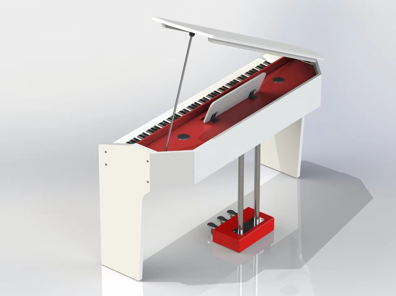 88-Tasten-Digitalpiano mit Ham – Musical Instrument Digital Interface Bewertung und Preis