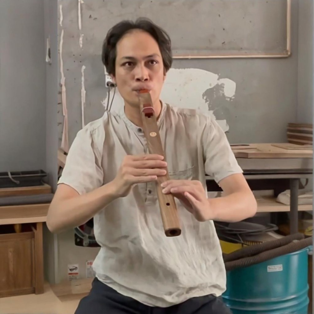 B/C/D/E/F Ton Holz-Vertikalflö – Musical Instrument Indian Bewertung und Preis