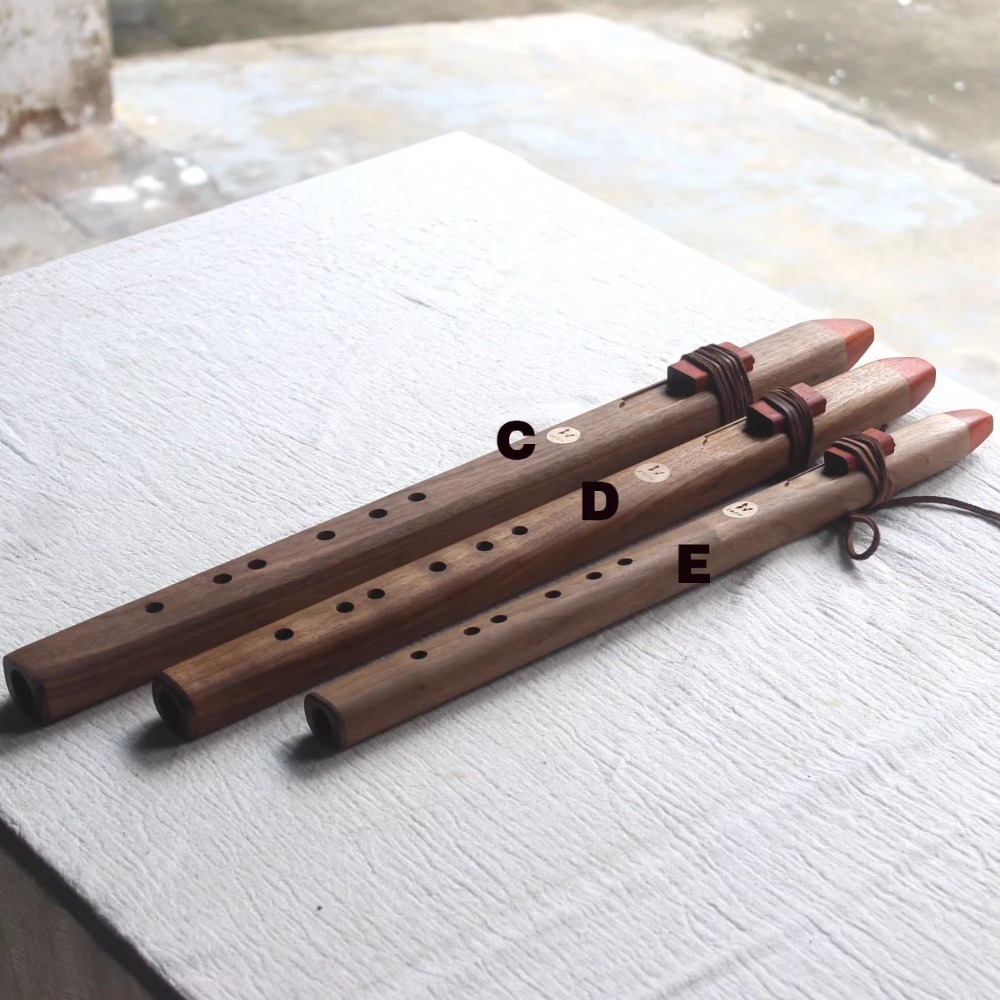 B/C/D/E/F Ton Holz-Vertikalflö – Musical Instrument Indian Bewertung und Preis
