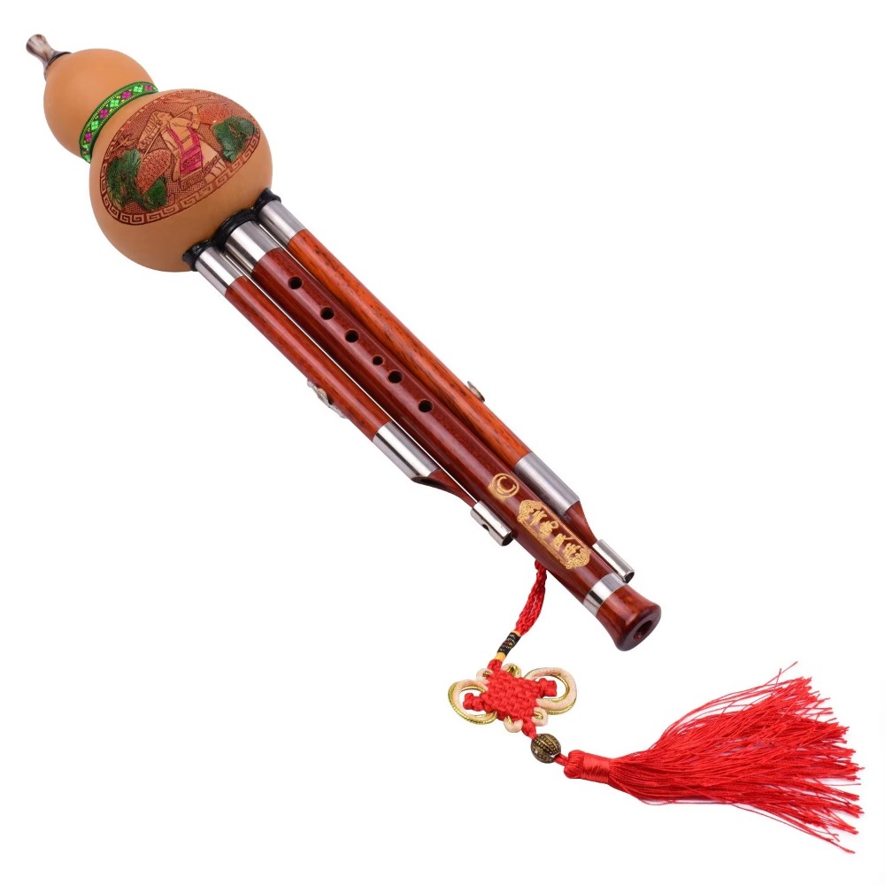 3-Tonige C-Hulusi-Kürbisflöte  – Musical Instrument Of Bewertung und Preis