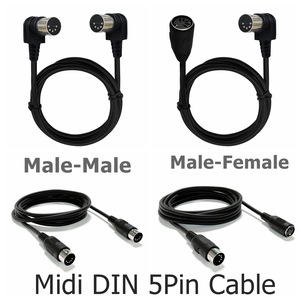 MIDI DIN 5PIN Stecker-zu-Steck – Musical Instrument Digital Interface Bewertung und Preis