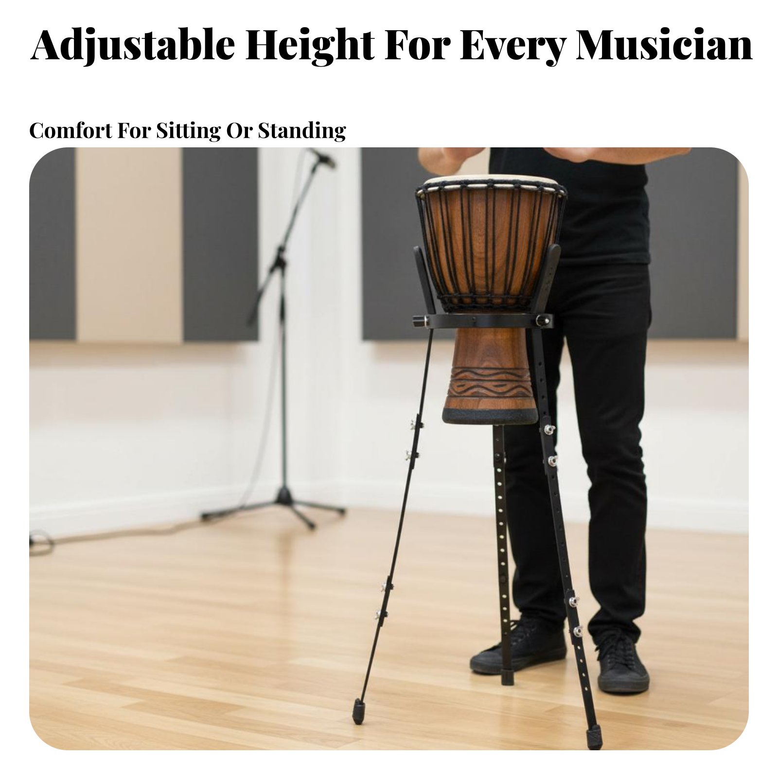 Djembe-Ständer Universell Pass – Djembe Hand Drum Bewertung und Preis
