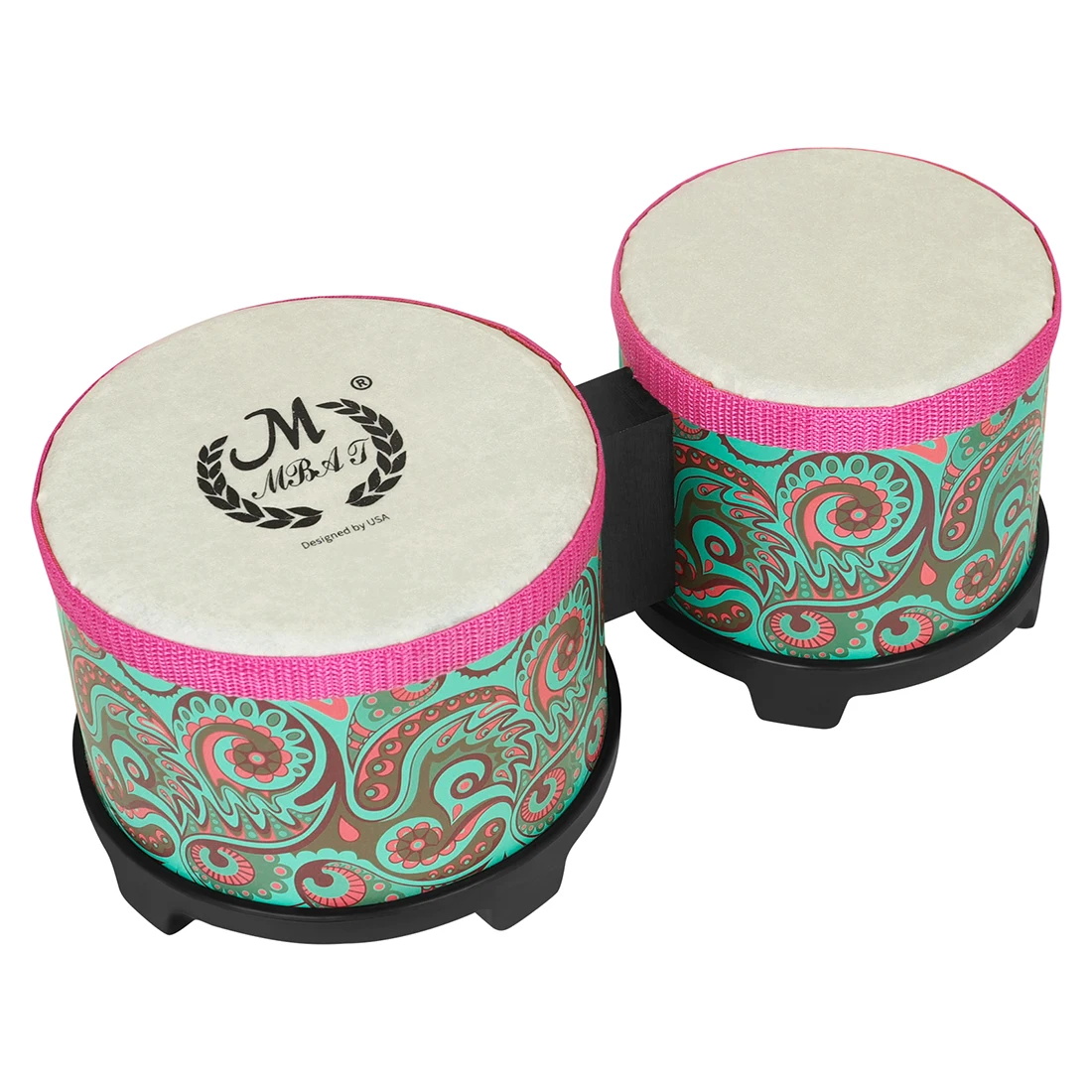M MBAT Bongo-Trommel, 5-Zoll-  – Bongo Drum Set Bewertung und Preis