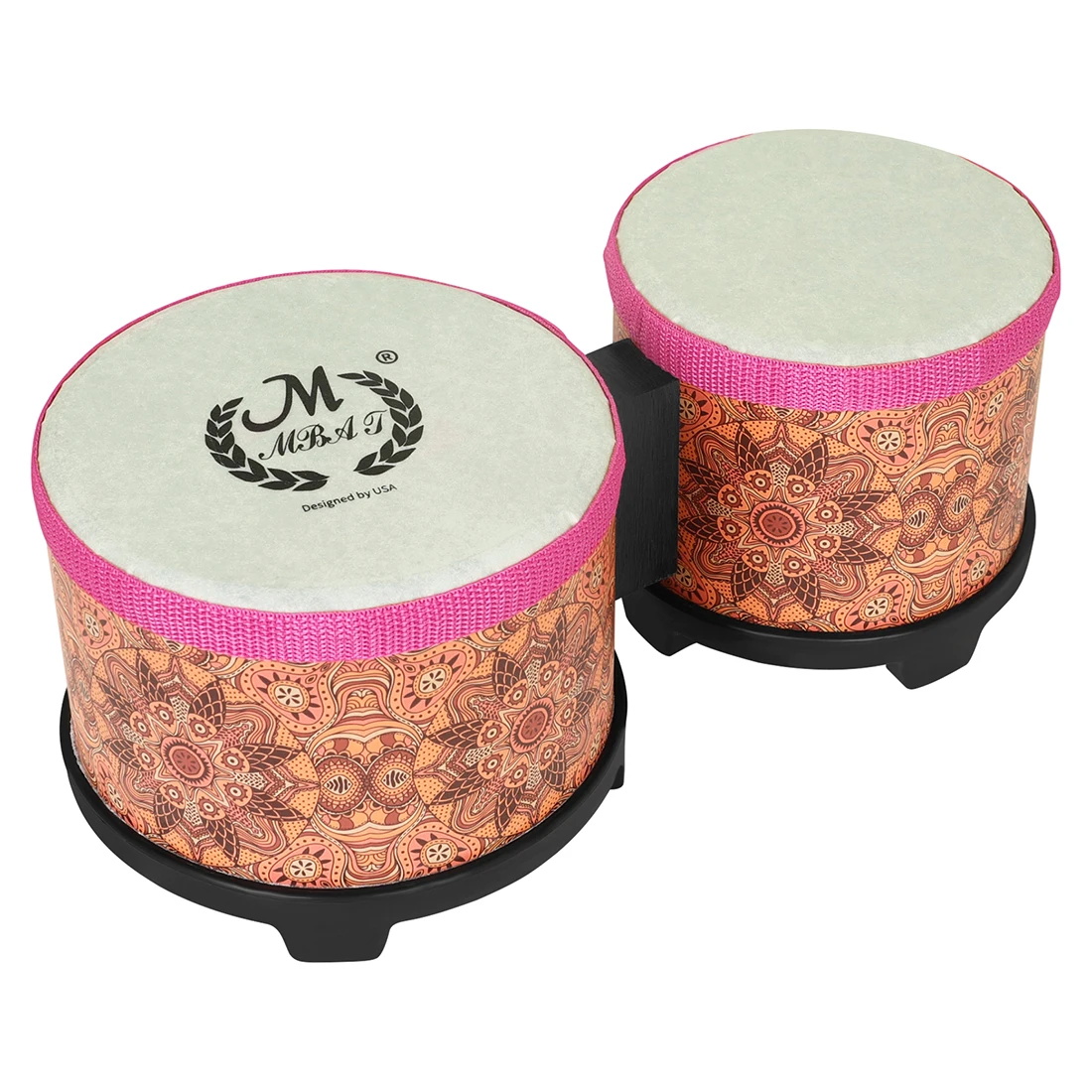 M MBAT Bongo-Trommel, 5-Zoll-  – Bongo Drum Set Bewertung und Preis