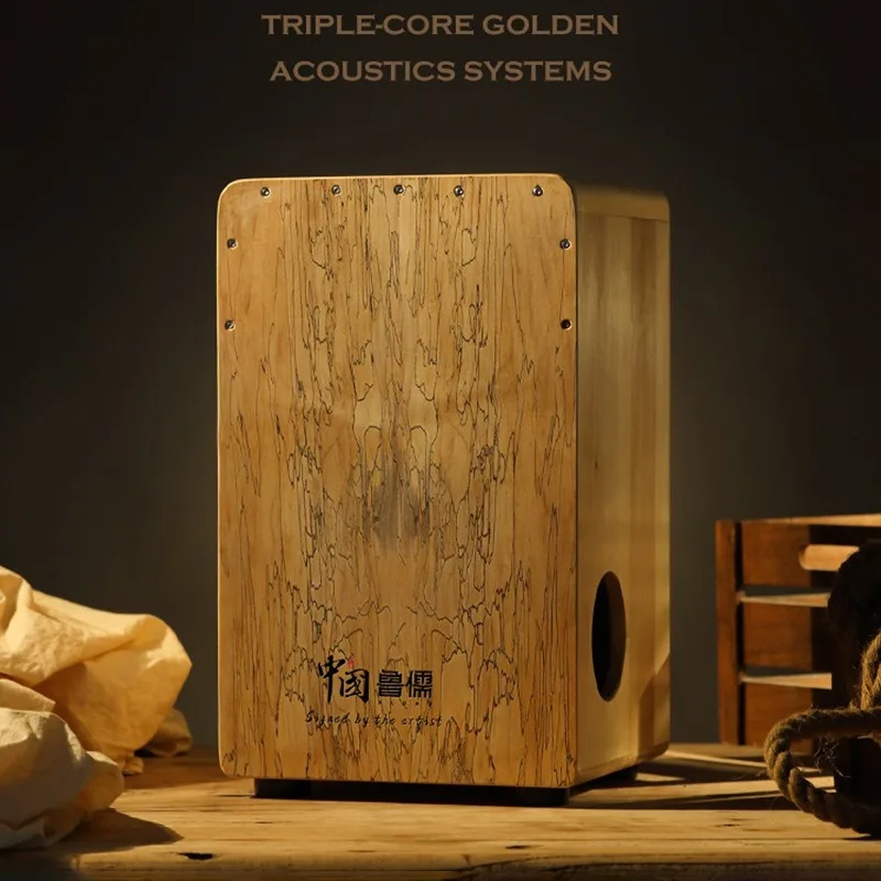 Massivholz Cajon Box Drum Prof – Cajon Musical Instrument Bewertung und Preis