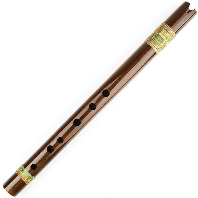 G-Schlüssel Braun-Schwarze Flö – Musical Instrument Indian Bewertung und Preis